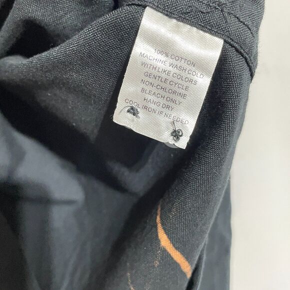 Bleach Painted Trees Landscape Upcycled UNTUCKit Long Sleeve Shirt - Picture 9 of 13